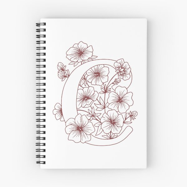 Item preview, Copy of Floral wreath Monogram C (initial)  designed and sold by Slangt-shirt.