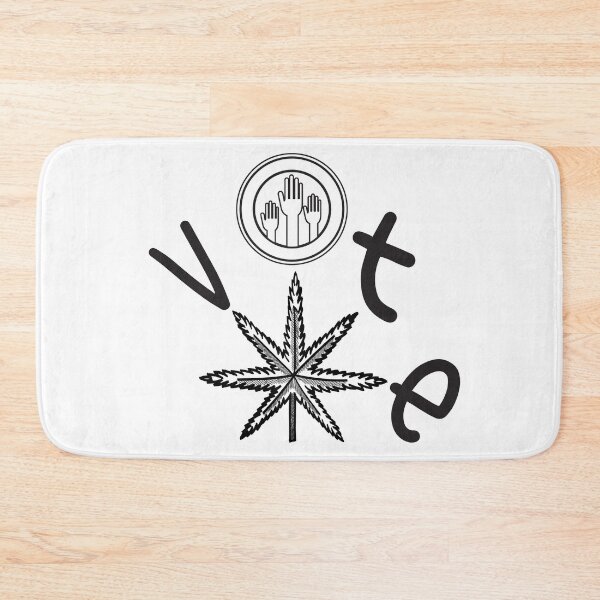 Aperçu de l'œuvre VOTEZ Marijuana créée et vendue par OMdesign10.