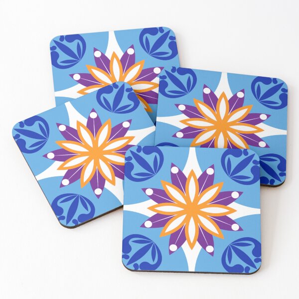 Item preview, Colorful Flower Geometrical Decor Design Gifts designed and sold by TheGreekGuy.