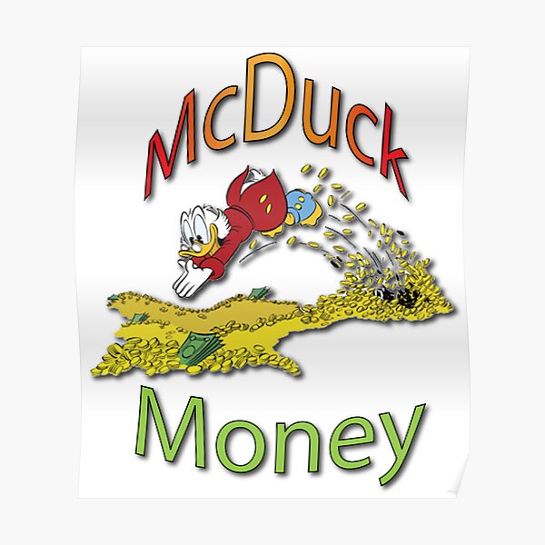 Dagobert Duck Poster