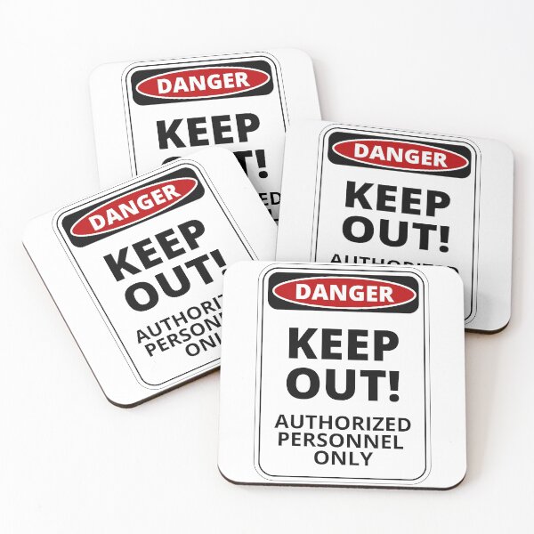 Item preview, Keep out! APO designed and sold by Smaragdas.