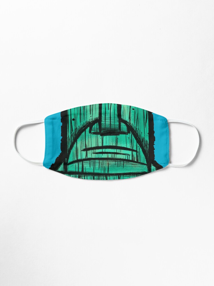Alternate view of Moai Tiki Mask