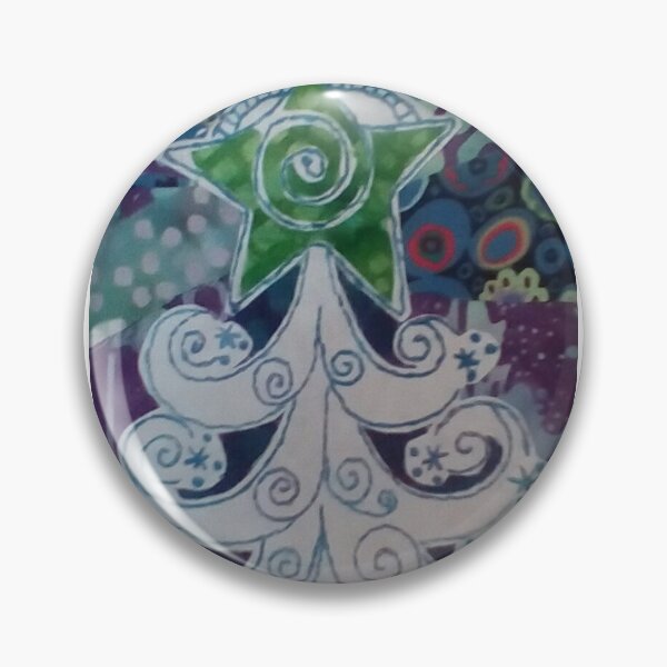 Item preview, Holiday tree with a green star designed and sold by nighthawkstudio.