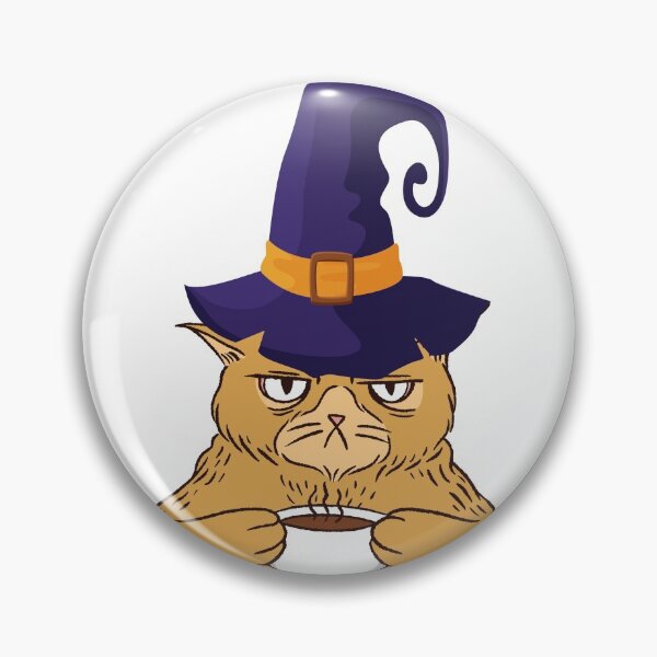 Artikelvorschau, GRUMPY WITCH CAT entworfen und verkauft von delkh07.