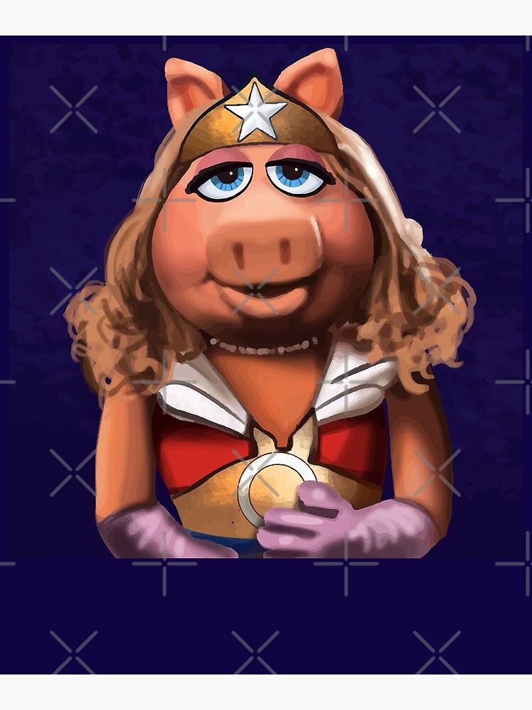 Discover Miss Piggy Wonder Premium Matte Vertical Poster