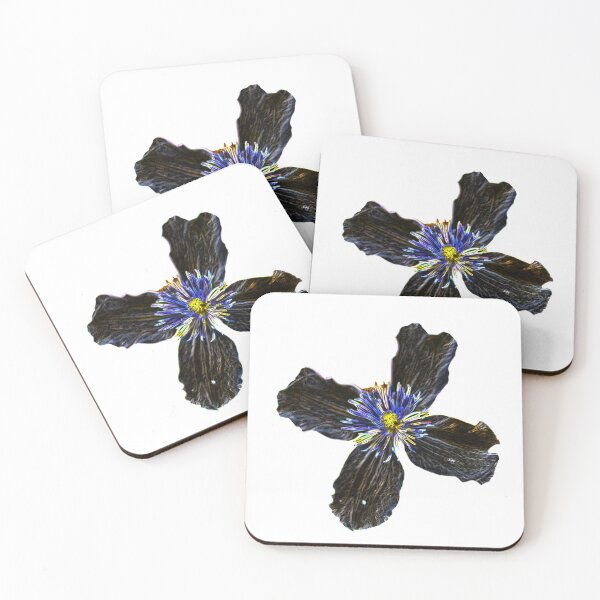 Item preview,   luminous black flower designed and sold by ricobarinas.