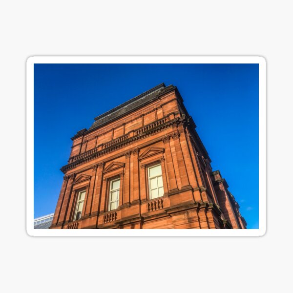 A contrast of colour Sticker