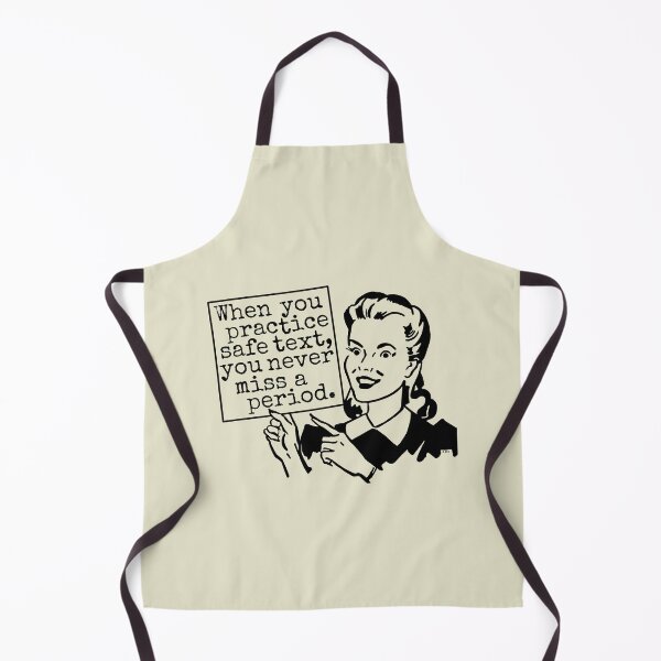 Item preview, Funny Grammar Humor | Practice Safe Text Retro Lady designed and sold by emkayhess.