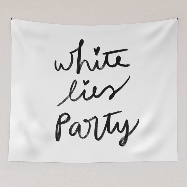 Item preview, White Lie Party! designed and sold by ravenmandyshop.