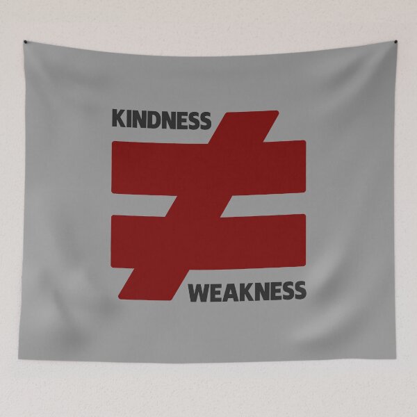 Item preview, Kindness Does not Equal Weakness Statement Graphic designed and sold by traciwithani.