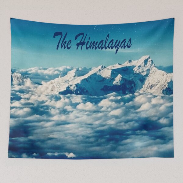 Item preview, The Himalayas Mountains With Text designed and sold by mwagie.