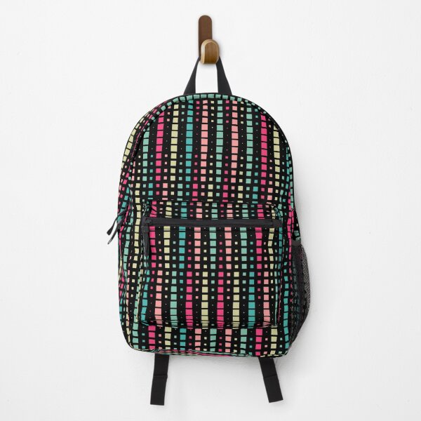 Item preview, Geometric Interwoven Halftone Seamless Mosaic Pattern Vertical - Colours designed and sold by Artberry.