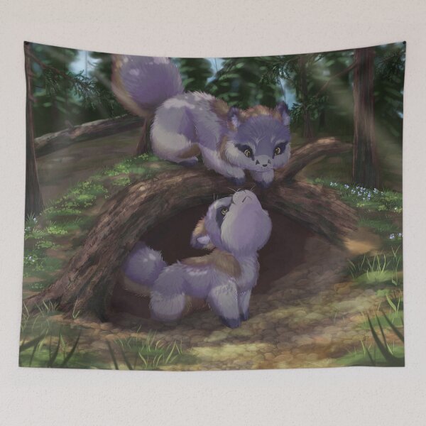Item preview, From the Den Gray Fox designed and sold by Uluri.