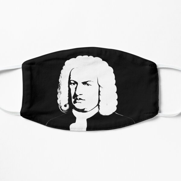 Johann Sebastian Bach abstrakt Maske