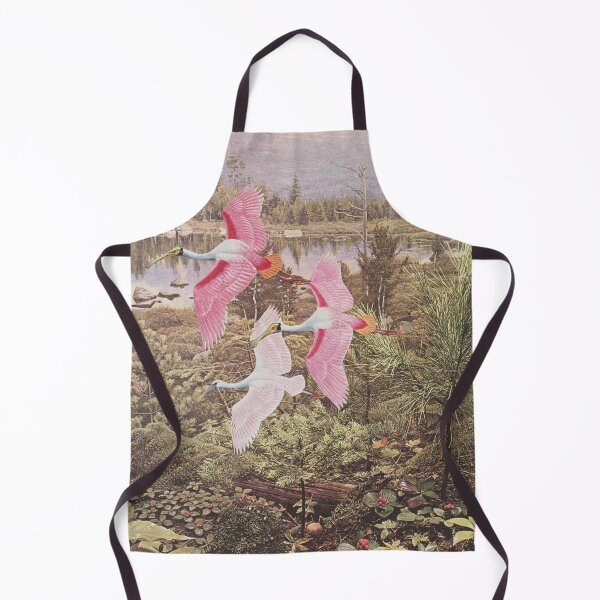 Item preview, Flight of the Spoonbills designed and sold by Cassia Beck.