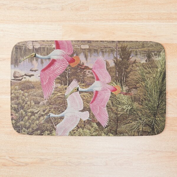 Item preview, Flight of the Spoonbills designed and sold by Cassia Beck.