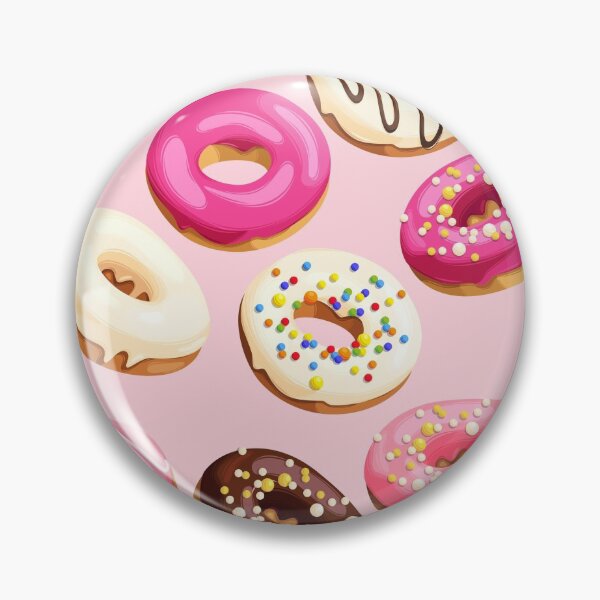 Item preview, Pink Delicious Retro Donuts designed and sold by newburyboutique.