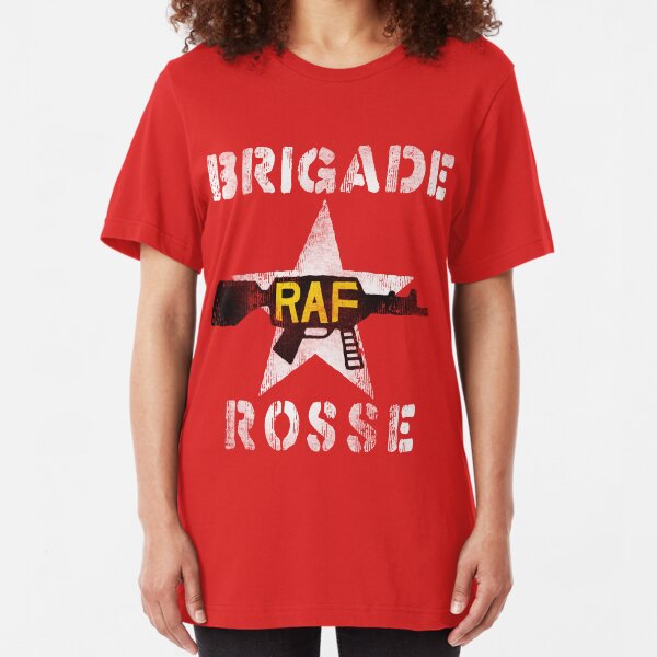 Distressed Brigade Rosse Slim Fit T-Shirt