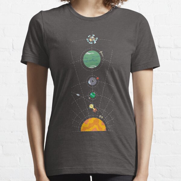 Outer Wilds Hearthian System Map Essential T-Shirt