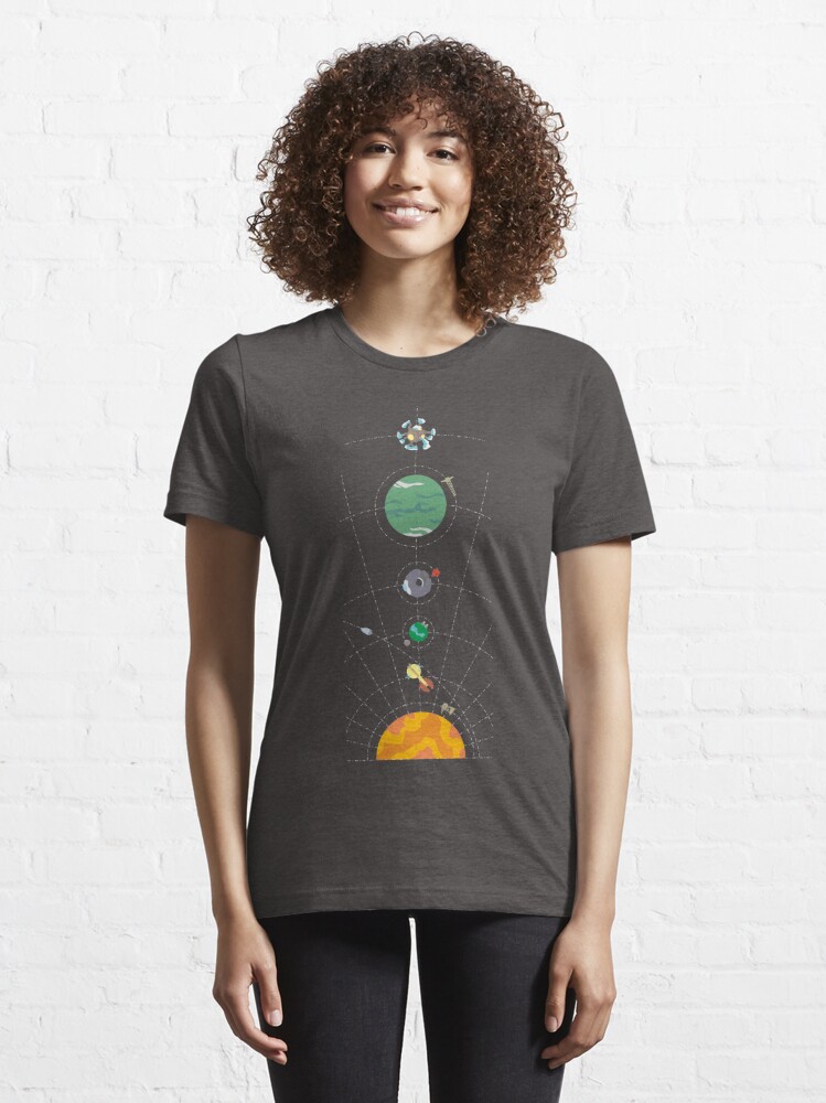 Hearthian Solar System - Outer Wilds - T-Shirt