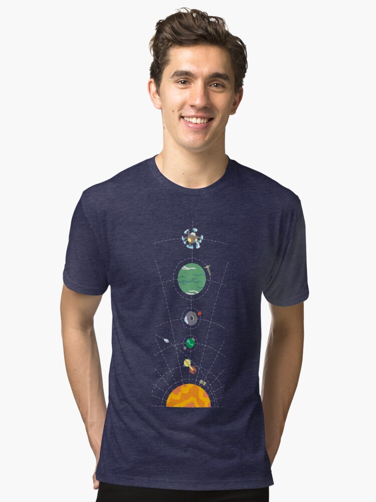 Hearthian Solar System - Outer Wilds - T-Shirt
