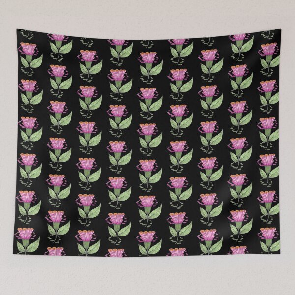 Item preview, Pink Blooming Bellflower designed and sold by ckylin.
