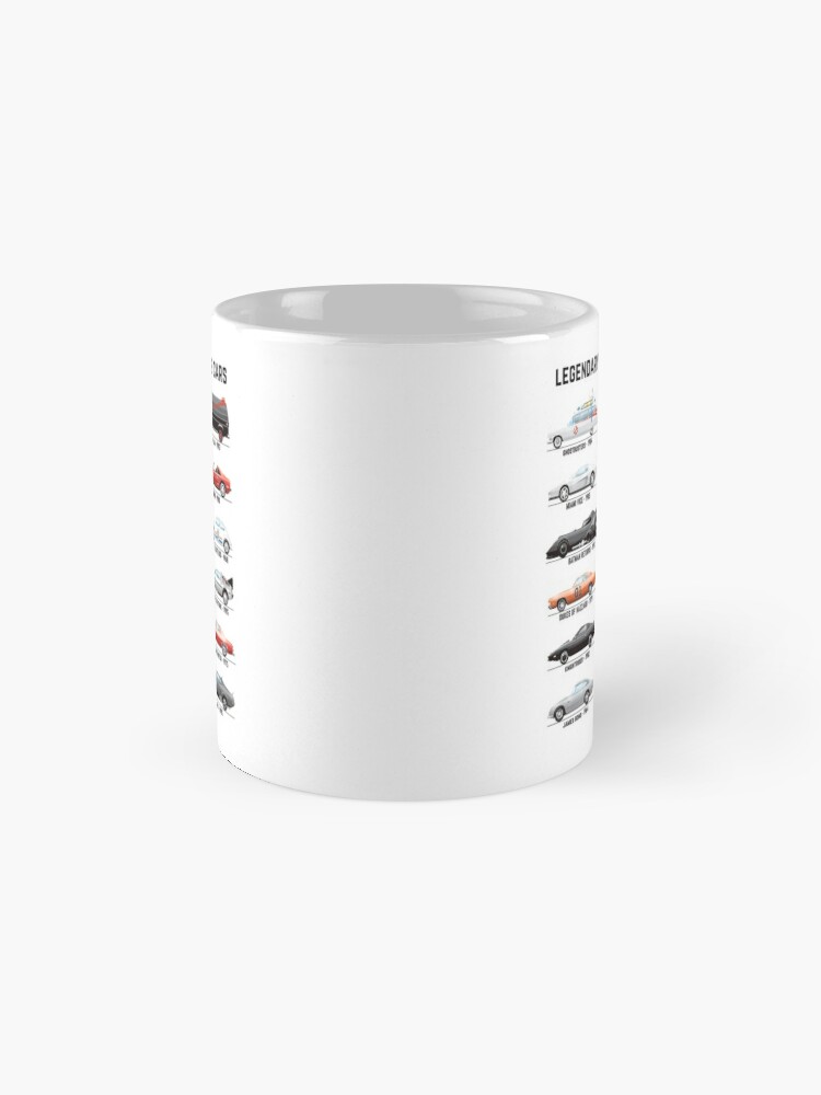 80s Classic Movie Cars Coffee Mug