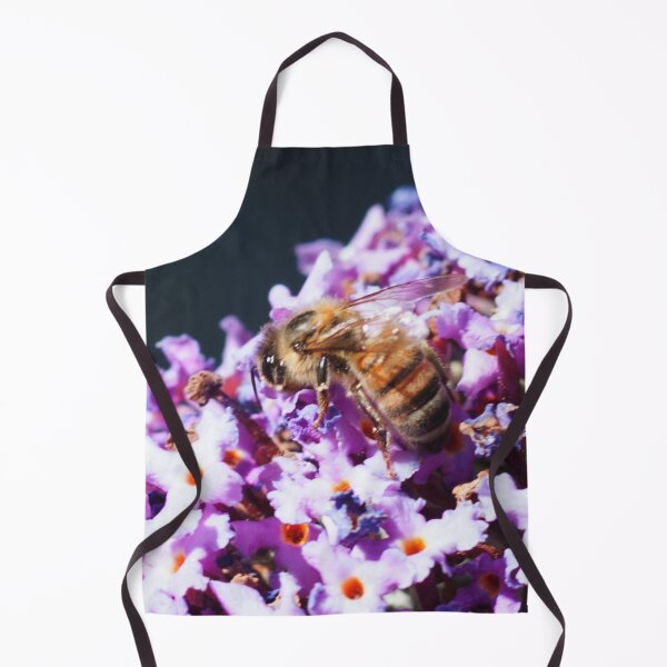 Item preview, Bee in Spring Closeup on Purple Flowers designed and sold by smnessen.