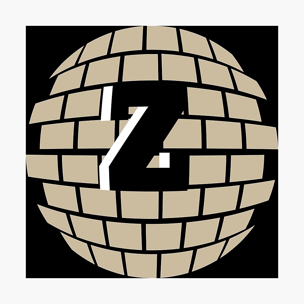 letter z gold and black wall design poster by frany88 redbubble