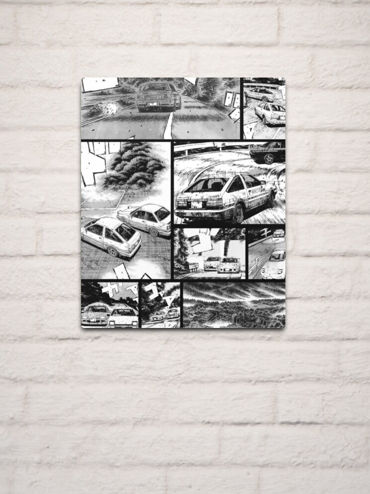 initial d' Poster, picture, metal print, paint by Thogi Gio