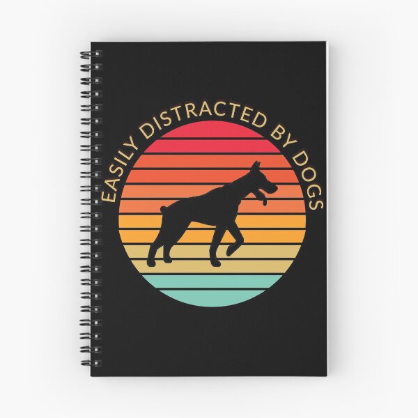 Item preview, Easily Distracted by Dobermans designed and sold by Coder-T.