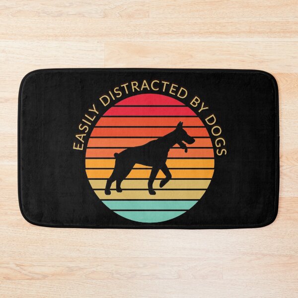 Item preview, Easily Distracted by Dobermans designed and sold by Coder-T.