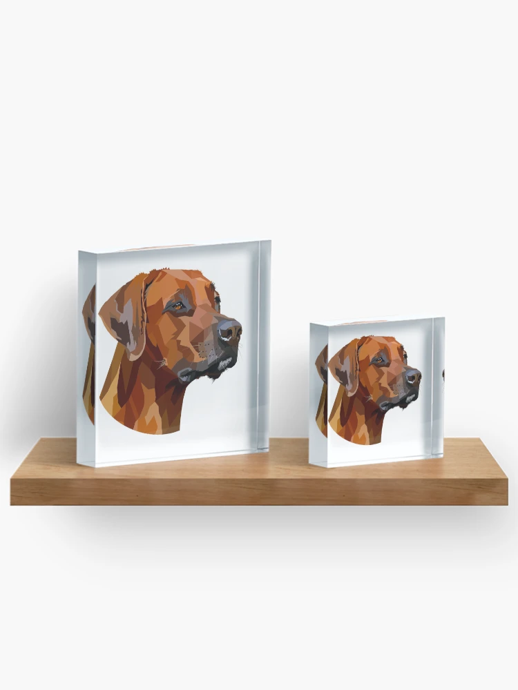 Thumbnail 3 von 5, Acrylblock, Rhodesian Ridgeback designt und verkauft von WorldEngine.