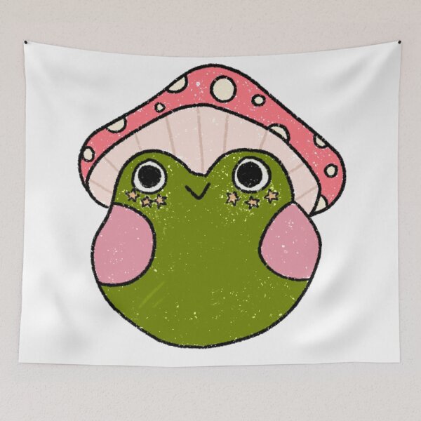 Item preview, mushroom frog designed and sold by saacstix.