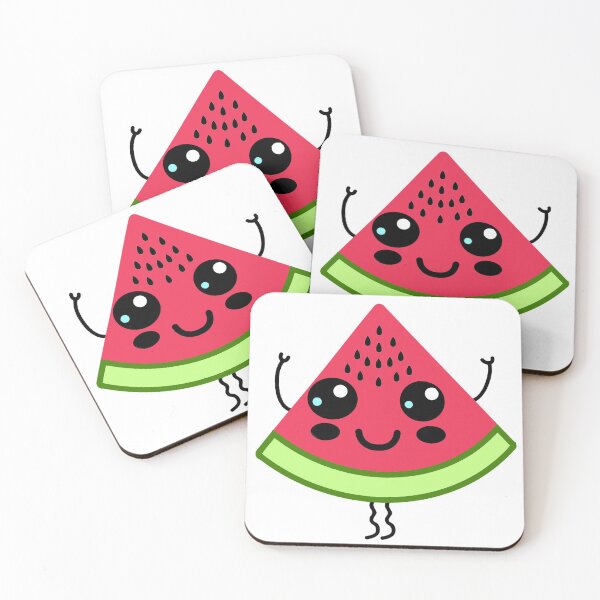Item preview, Cute Happy Watermelon Cartoon designed and sold by Now-Thats-Crazy.