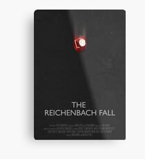 Sherlock - The Reichenbach Fall Metal Print