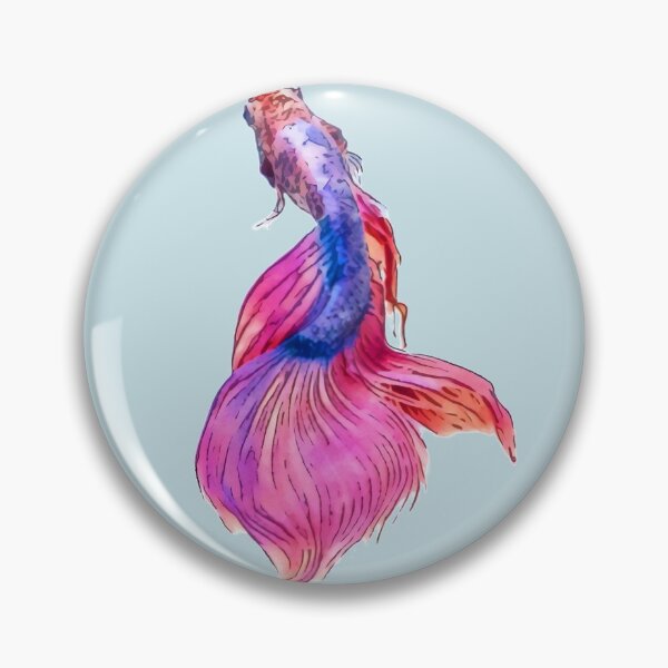 Item preview, Peces de acuarela de colores designed and sold by AthenaPlays.