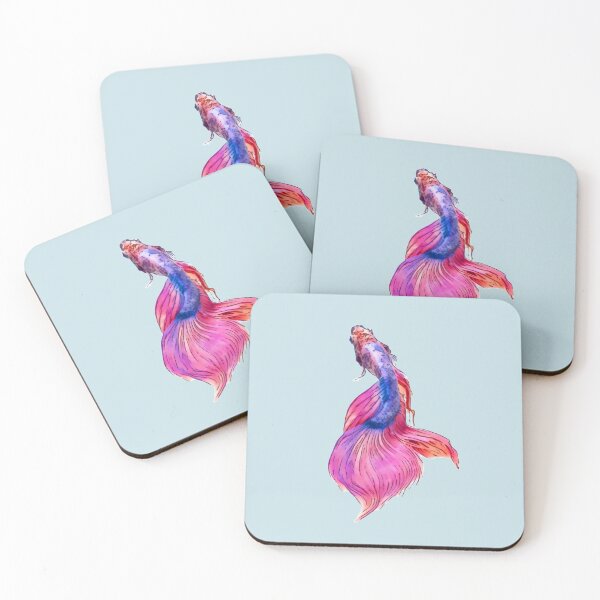 Item preview, Peces de acuarela de colores designed and sold by AthenaPlays.