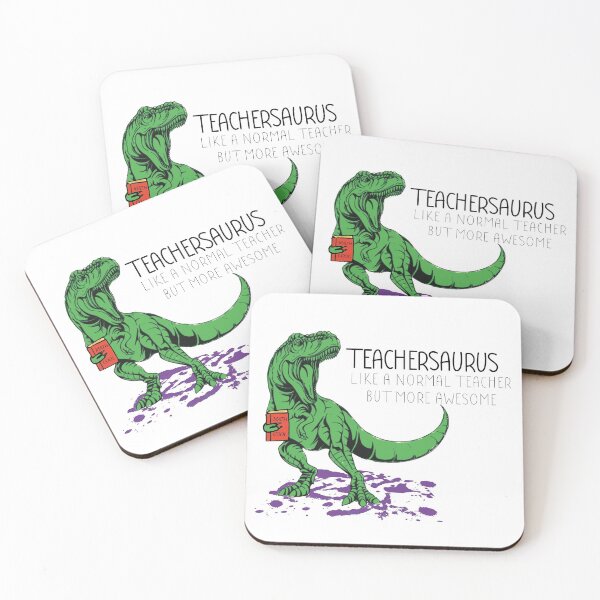Item preview, Teachersaurus Funny Teacher, like a normal teacher but more awesome designed and sold by tinypurpleland.