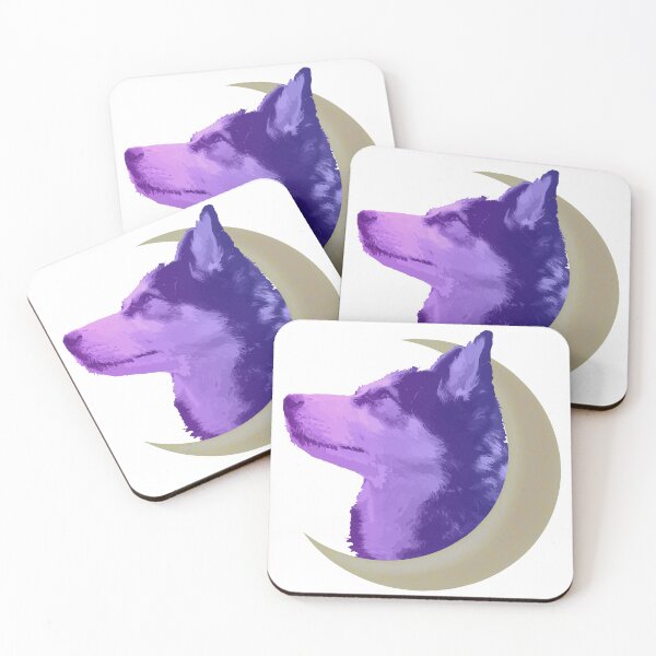 Item preview, Husky | Crescent Moon | Purple & Yellow designed and sold by Jeffrey Gonzalez.