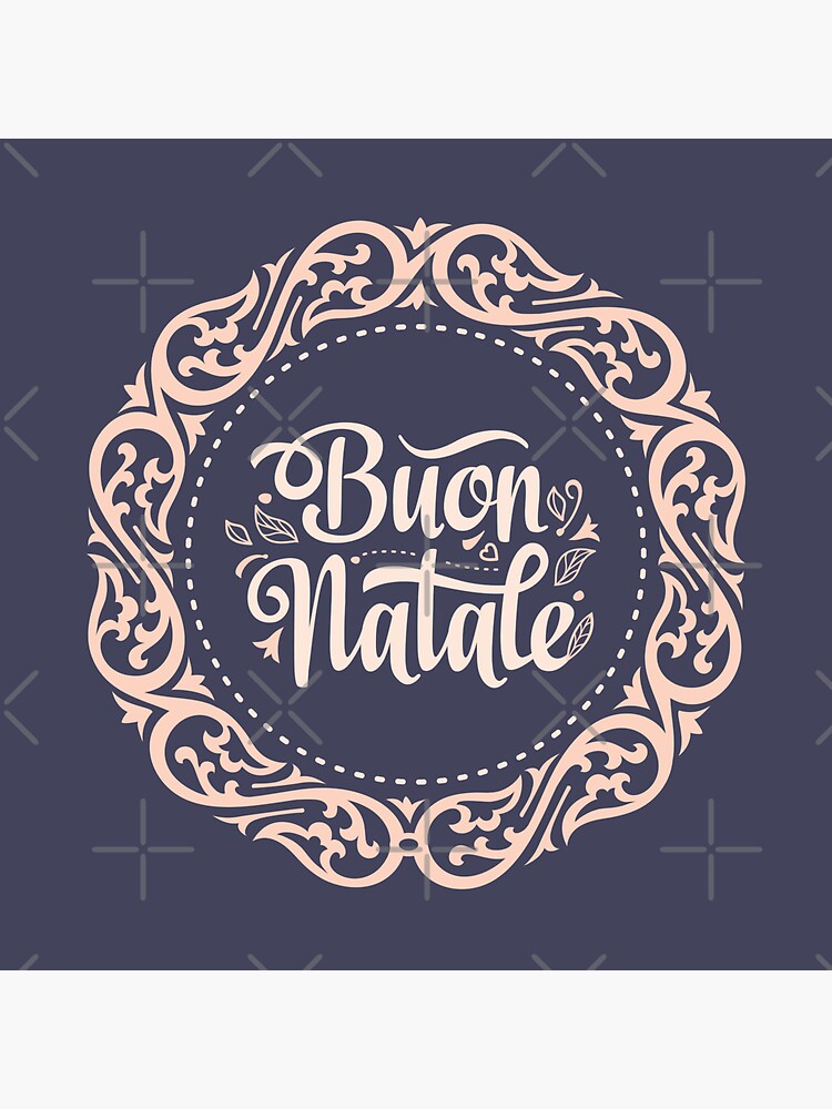 "Buon Natale 1 Carta Regalo Buon Natale" Sticker for Sale by Cardies ...