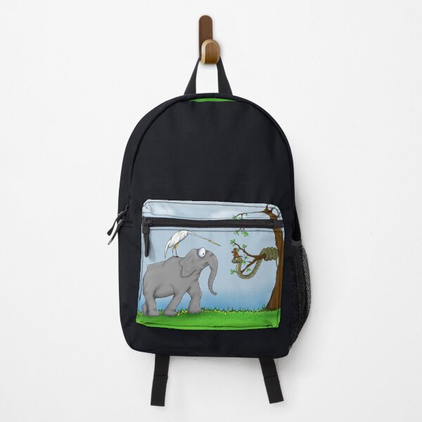 Item preview, Unlikely Friends (Elephant, Egret, Snake and Mouse) designed and sold by Dantalbert.
