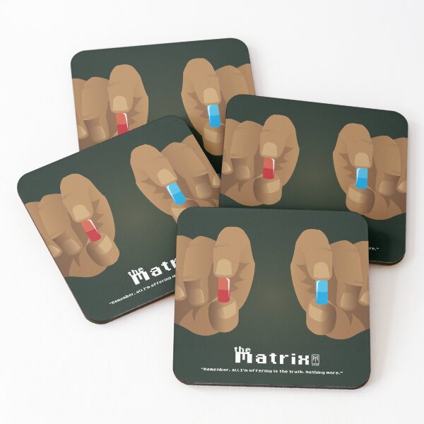 Item preview, The Matrix - Red Pill or Blue Pill? designed and sold by Only4Nerds.