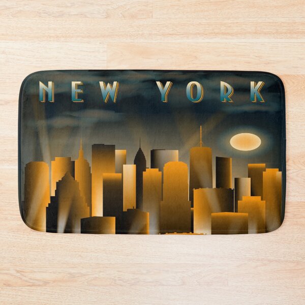 Item preview, New York Art Deco A Sleeper`s City That Never Sleeps designed and sold by 108dragons.