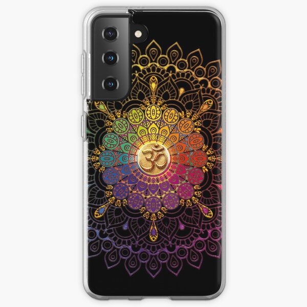 OM Rainbow Mandala Samsung Galaxy Soft Case