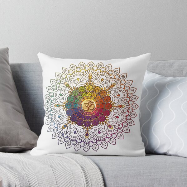 Item preview, OM Rainbow Mandala designed and sold by Lilyas.