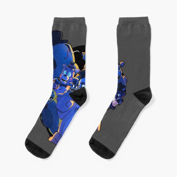 Toy Freddy Fazbear Five Nights At Freddys Fnaf Socks Redbubble