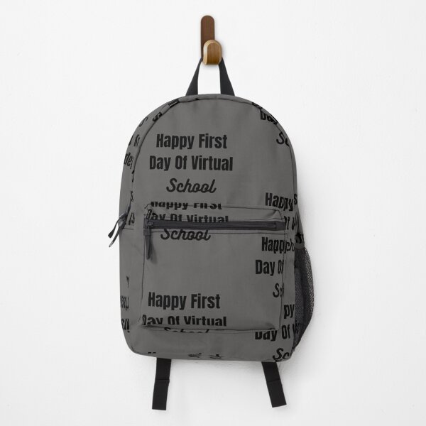 Item preview, Happy First Day of Virtual School designed and sold by Imaginative Expressions⭐️ ⭐️ ⭐️ ⭐️ ⭐️.
