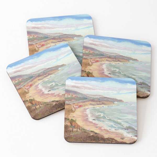 Item preview, Crystal Cove - Bluff Point View (En Plein Aire) painting designed and sold by wildrooster4fun.