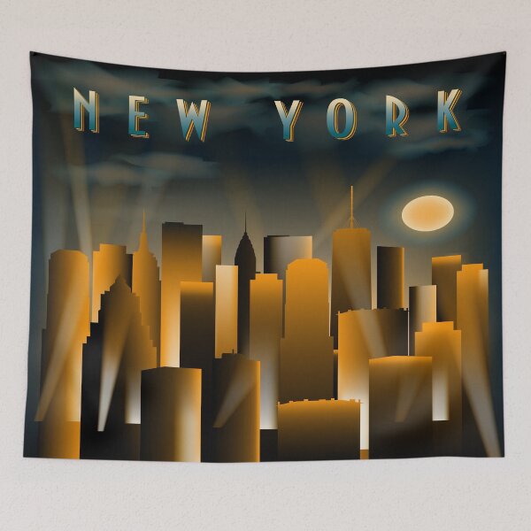 Artikelvorschau, New York Art Deco Eine Schlafstadt, die niemals schläft entworfen und verkauft von 108dragons.